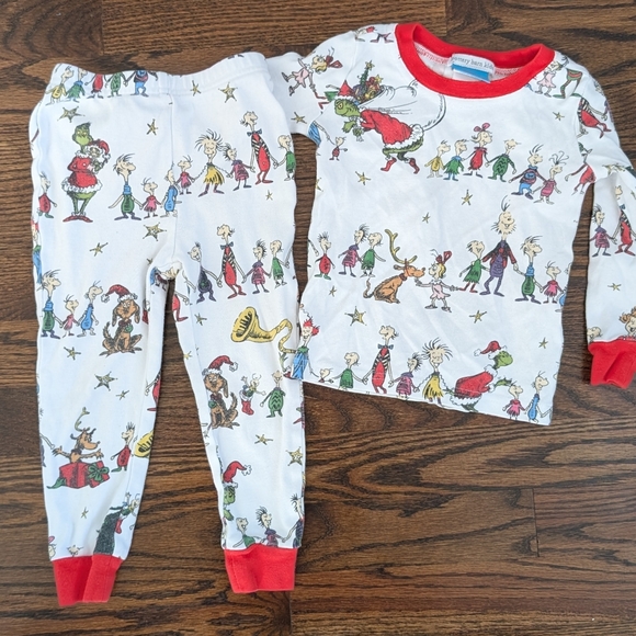 Dr. Seuss Other - Pottery Barn Kids Dr. Seuss Pajamas 2T Cotton Long Sleeve Pants